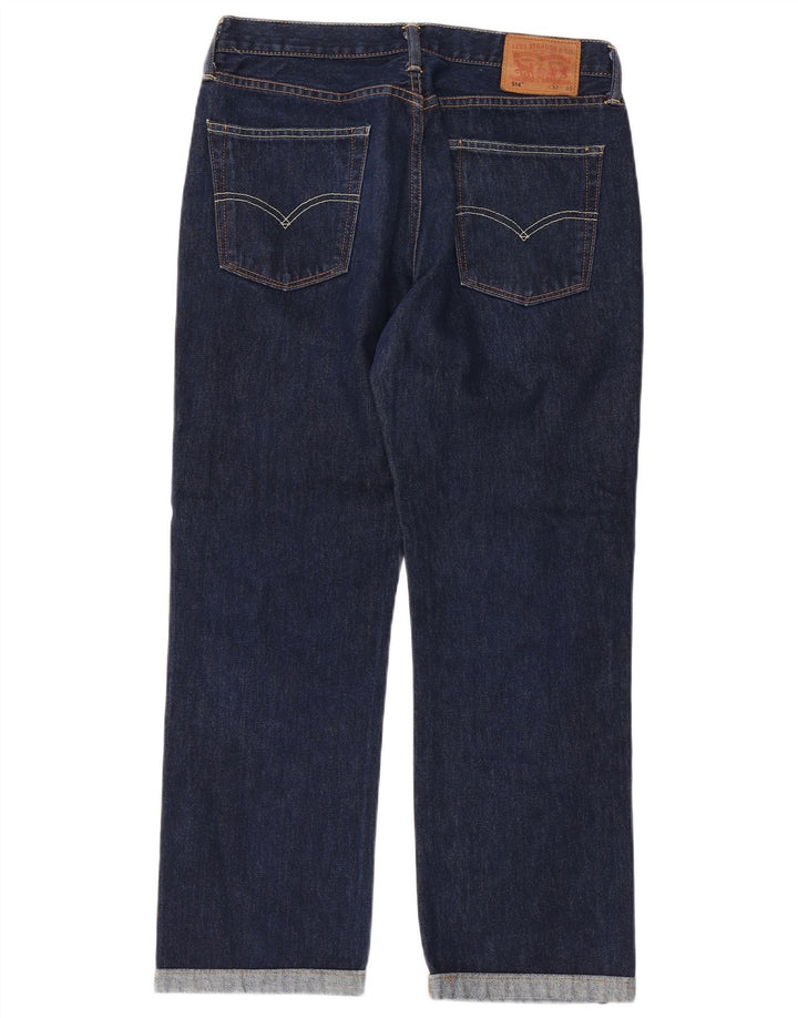 Levi's Uomo 514 Jeans dritti W32 L27 Cotone blu navy