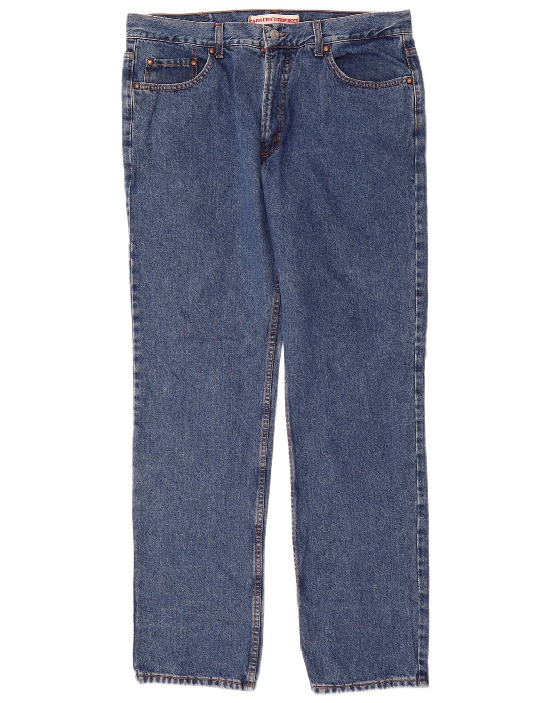 CARRERA Jeans dritti da uomo 700 IT 56 3XL W40 L34 Blu Cotone