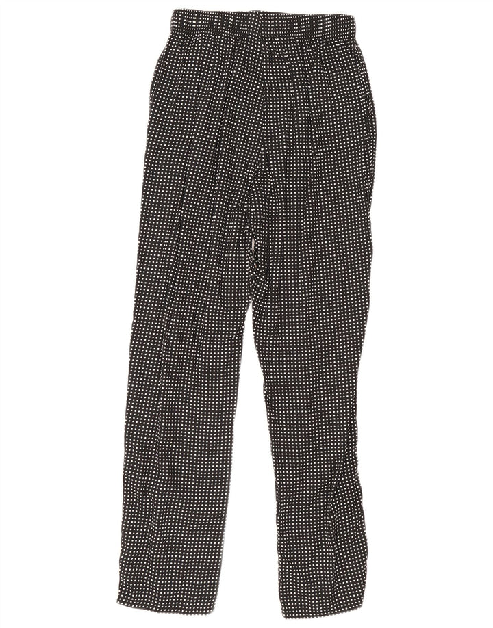 Pantaloni casual da donna Marks & Spencer Autograph piccoli W26 L29 neri