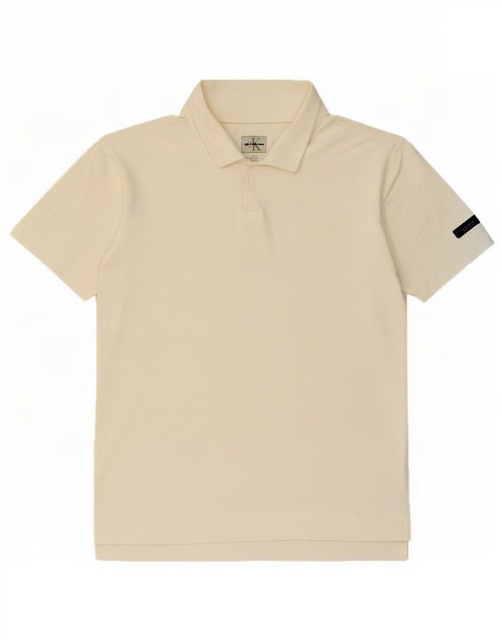 Polo da uomo Calvin Klein Jeans Large Bianco