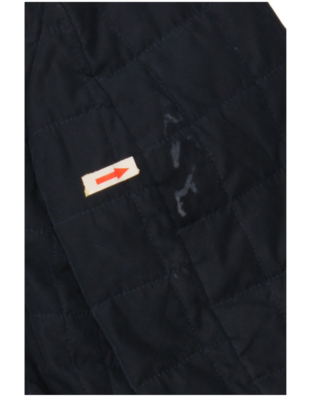 Cappotto imbottito con cappuccio da donna NAUTICA UK 14 grande poliestere blu navy