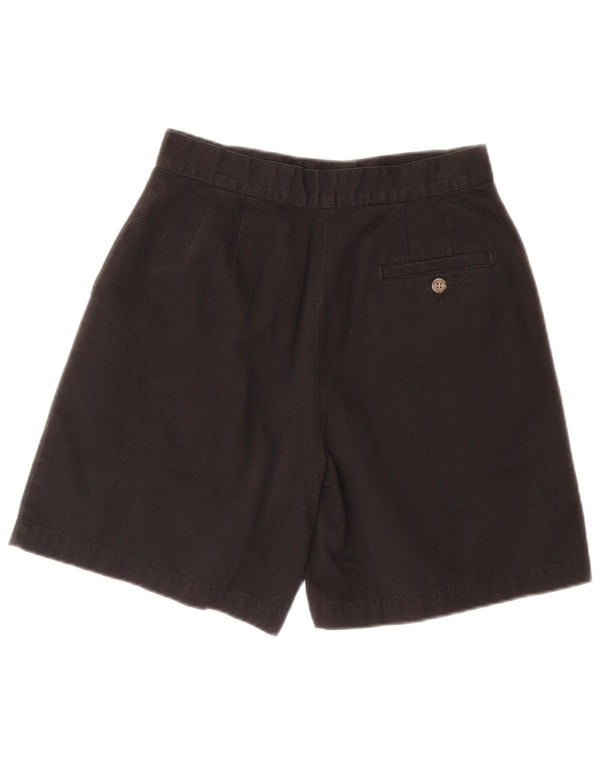 L.L.Bean Pantaloncini casual da donna US 4 Small W24 Cotone nero