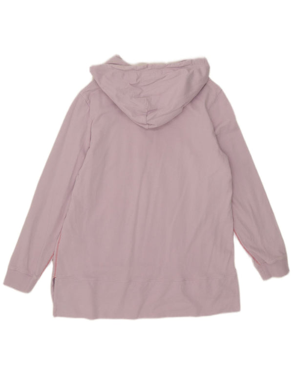 Top a maniche lunghe con cappuccio da donna White Stuff UK 12 Cotone viola medio