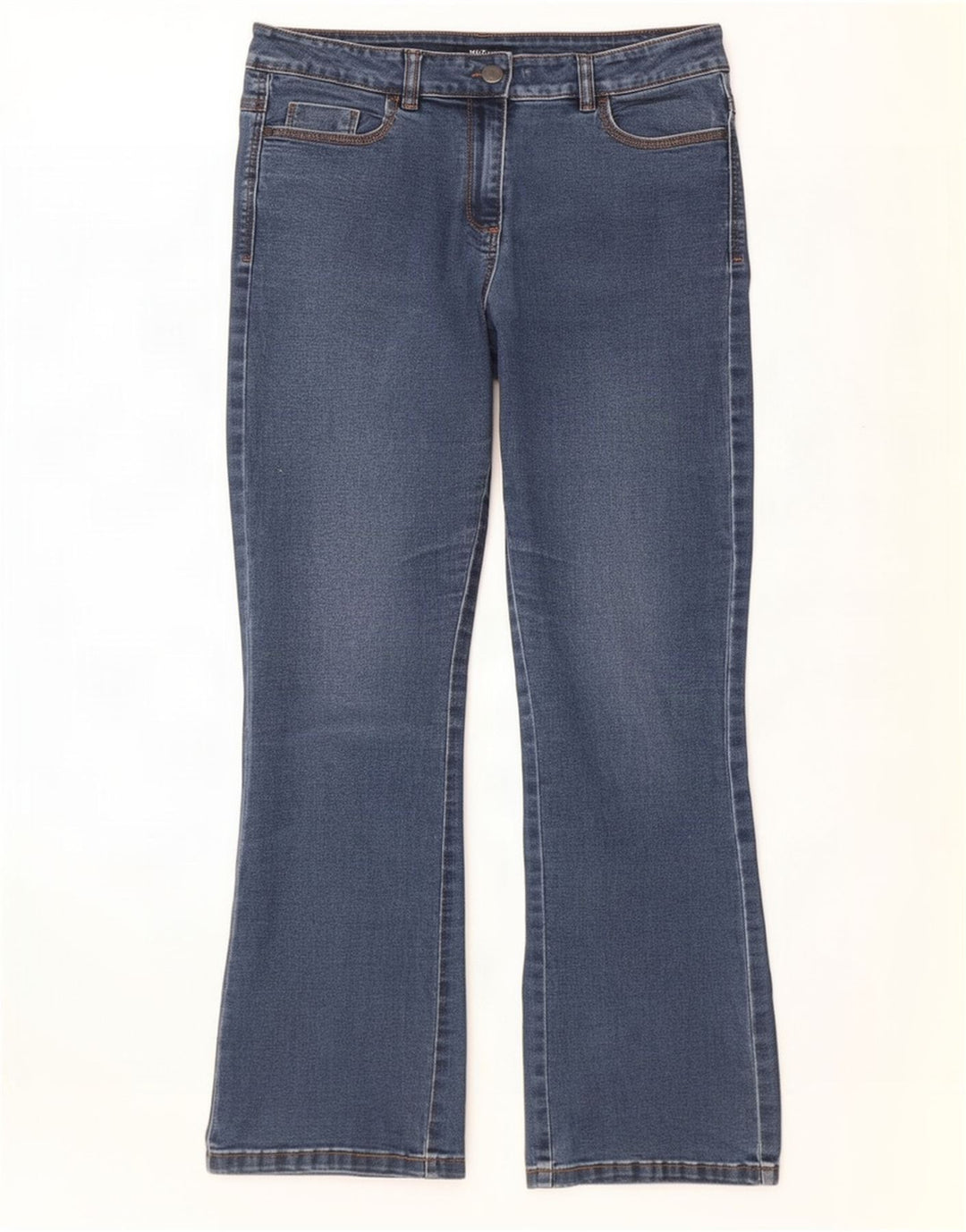 Jeans Bootcut da donna M&Co UK 12 Medio W30 L28 Cotone blu
