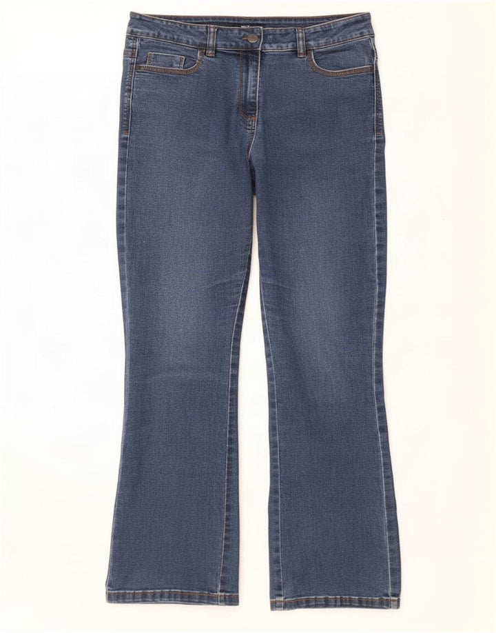 Jeans Bootcut da donna M&Co UK 12 Medio W30 L28 Cotone blu