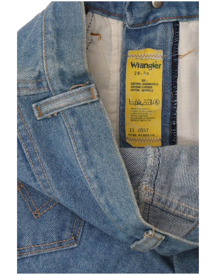Jeans slim da donna Wrangler W28 L36 cotone blu