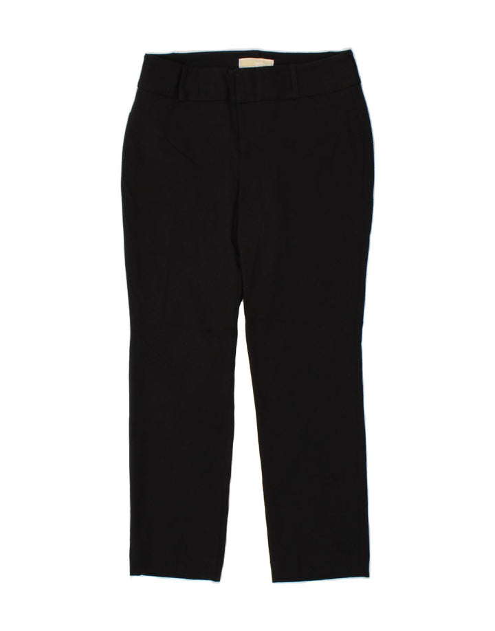 MICHAEL KORS Womens Slim Casual Trousers US 8 Medium W30 L29 Black Vintage Michael Kors and Second-Hand Michael Kors from Messina Hembry 