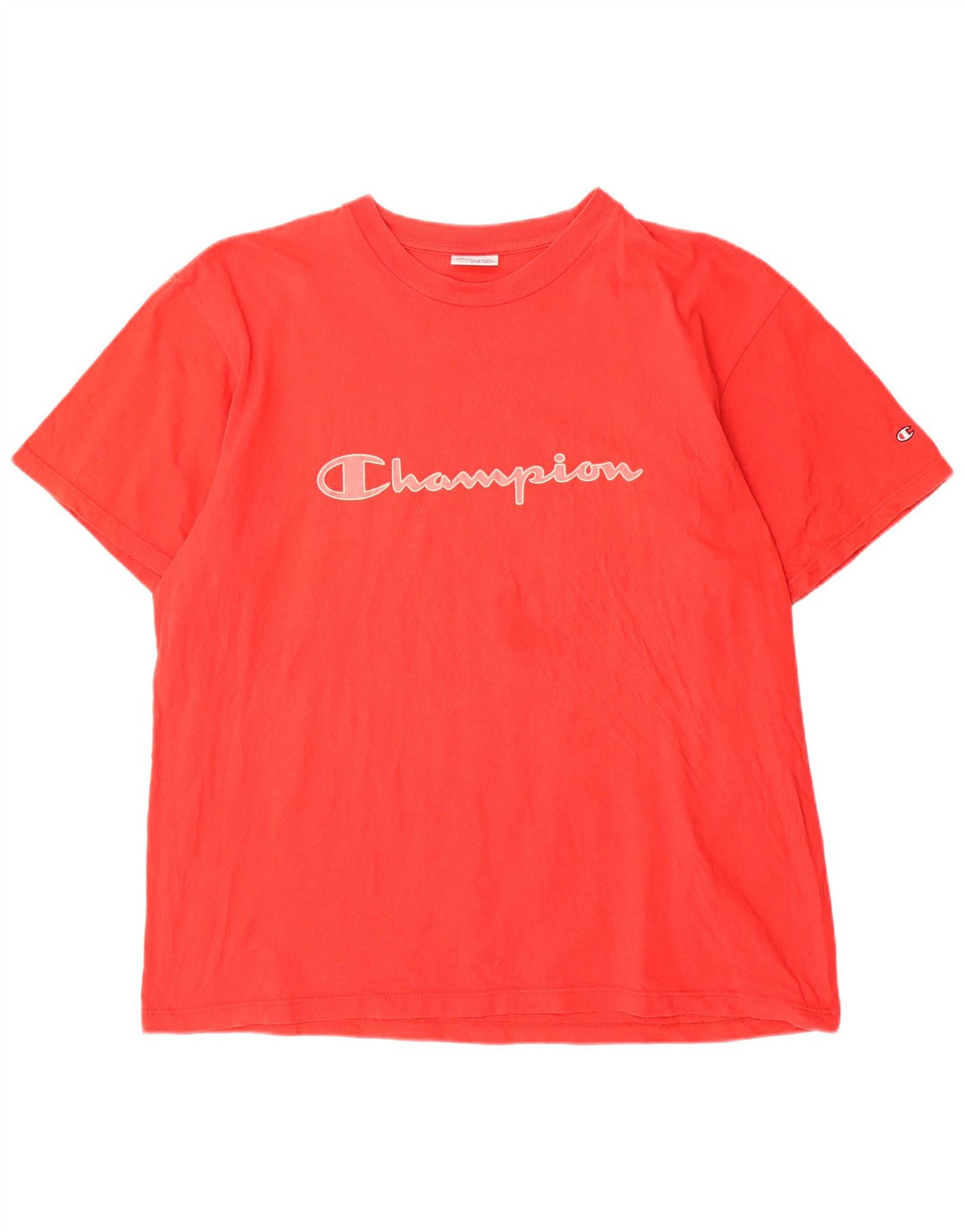 T-shirt grafica da uomo CHAMPION Top 2XL Rossa