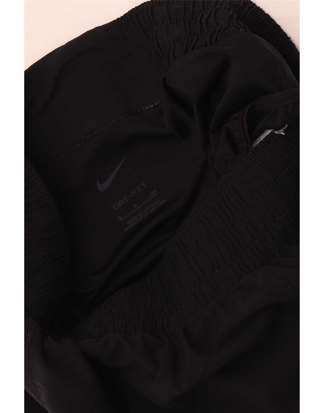 Pantaloncini sportivi grafici Nike da donna UK 10 piccoli poliestere nero