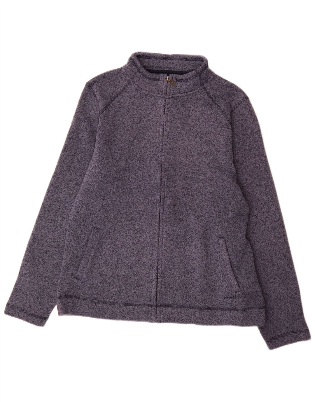 Giacca da tuta da donna Weird Fish UK 16 grande blu navy screziato