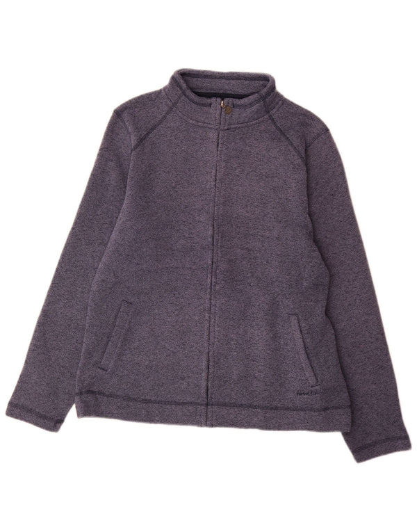 Giacca da tuta da donna Weird Fish UK 16 grande blu navy screziato