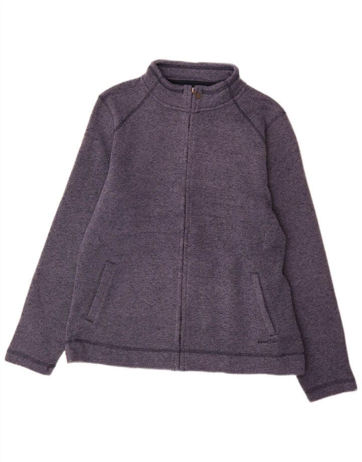 Giacca da tuta da donna Weird Fish UK 16 grande blu navy screziato