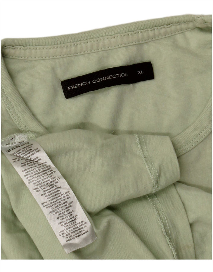 T-shirt da uomo French Connection Top XL in cotone verde