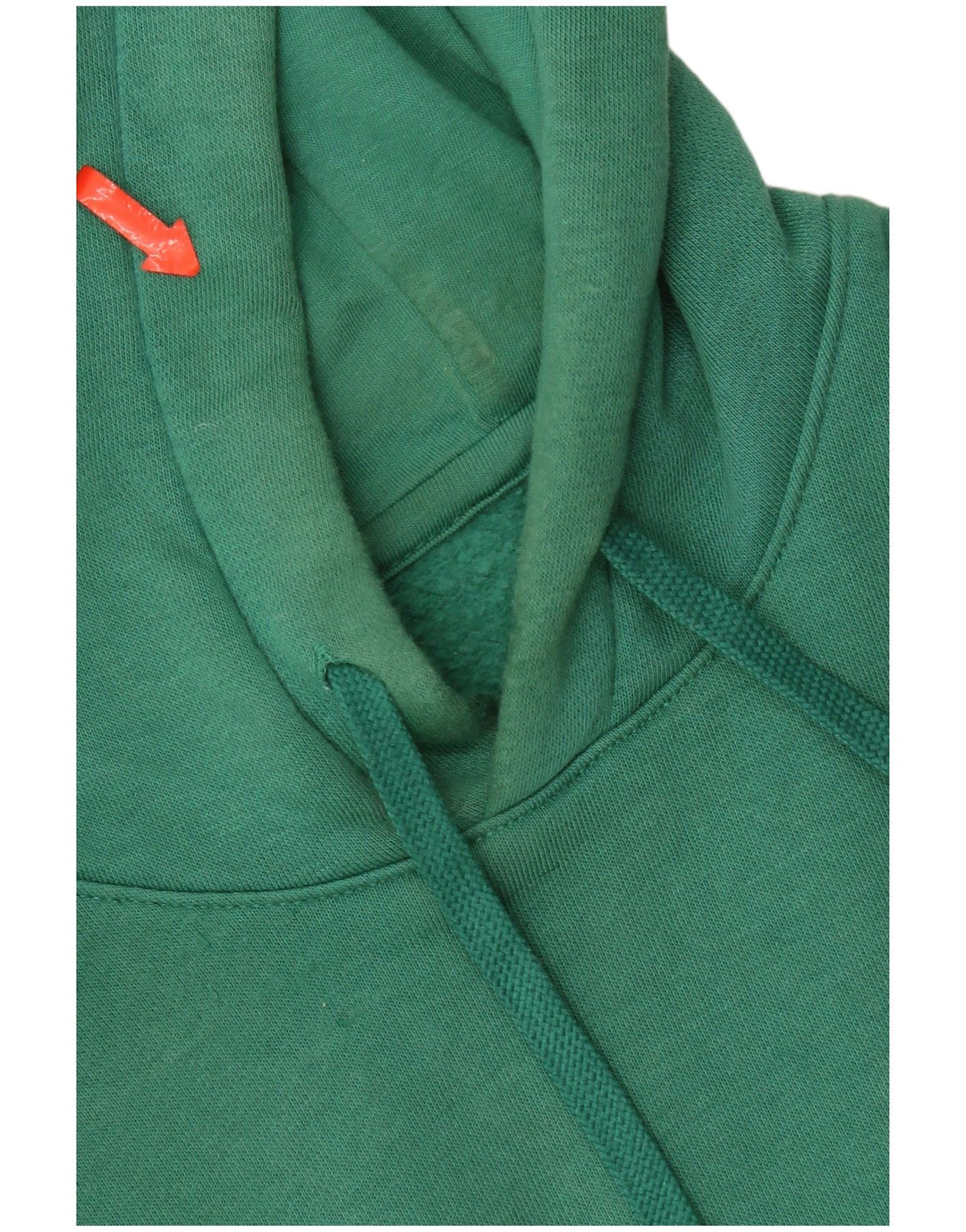 Felpa con cappuccio da uomo Nike in cotone verde medio