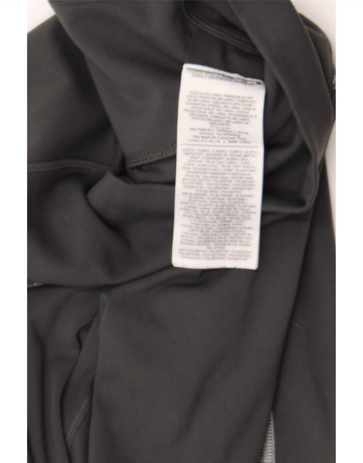Leggings Nike Dri Fit Crop da donna UK 12 medio nero poliestere