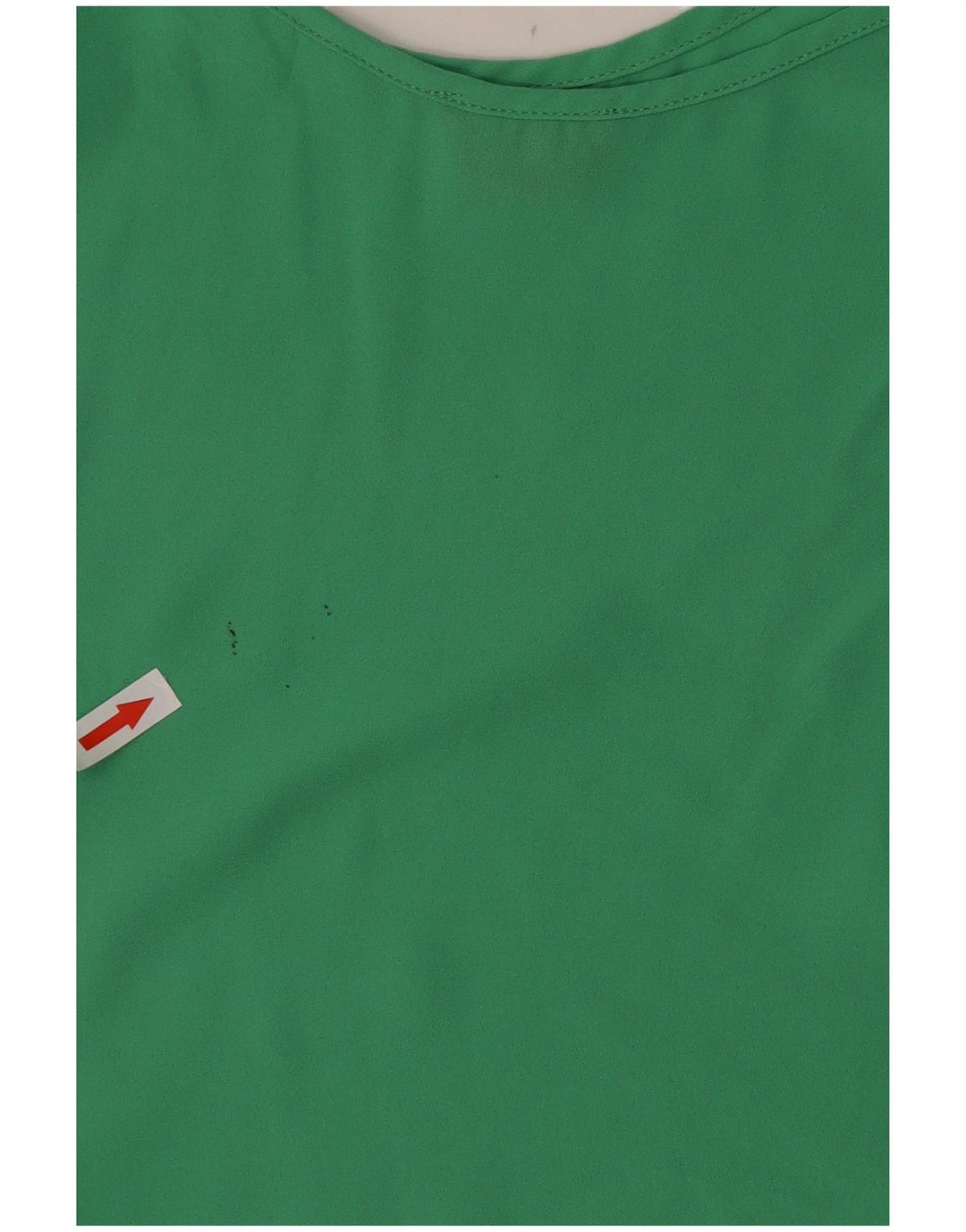 Topshop Canottiera da donna UK 10 Small Verde Poliestere