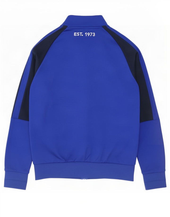 Giacca da ginnastica da uomo con grafica New Balance, colore blu medio