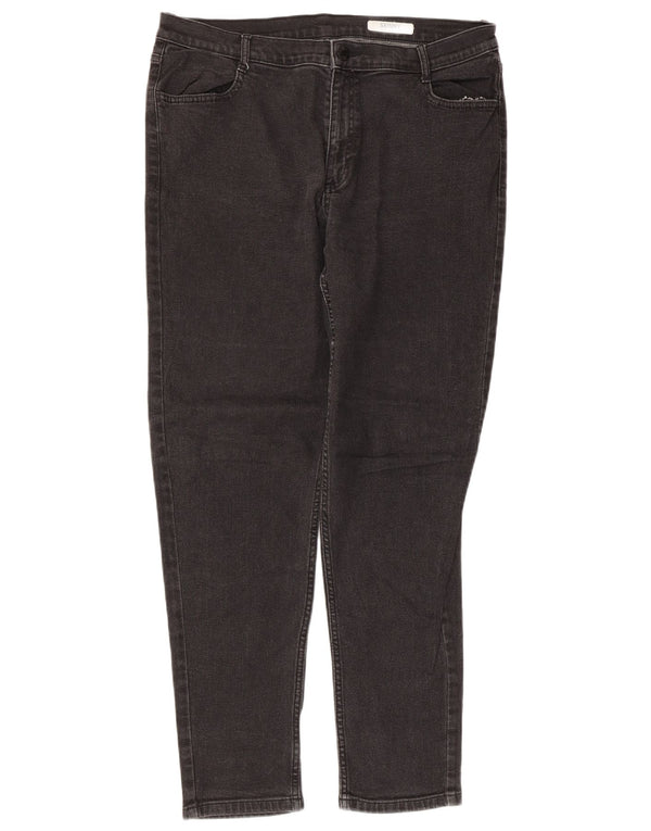 Jeans skinny da donna Marks & Spencer UK 16 Large W34 L28 Cotone nero