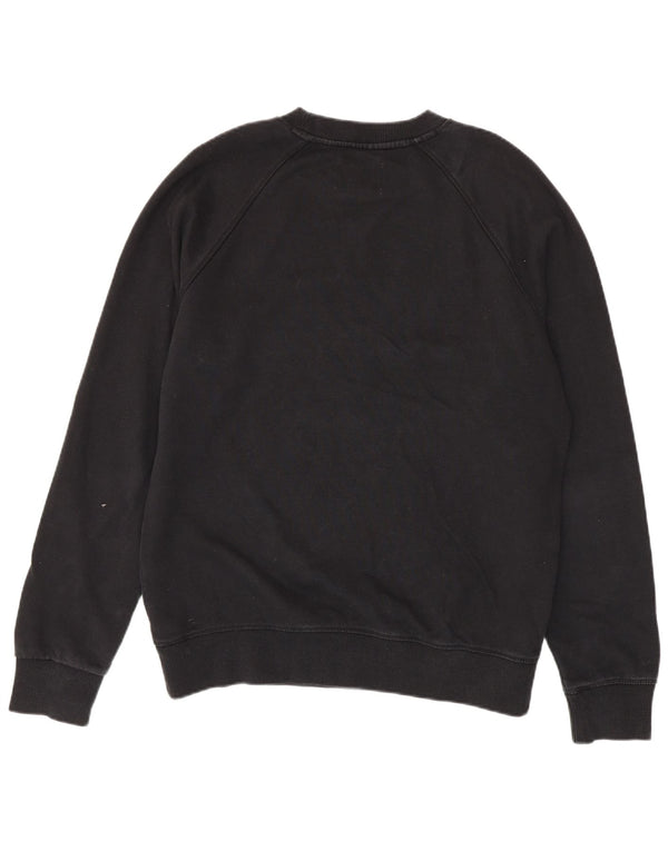 Calvin Klein Jeans Felpa grafica da uomo Maglione grande cotone nero