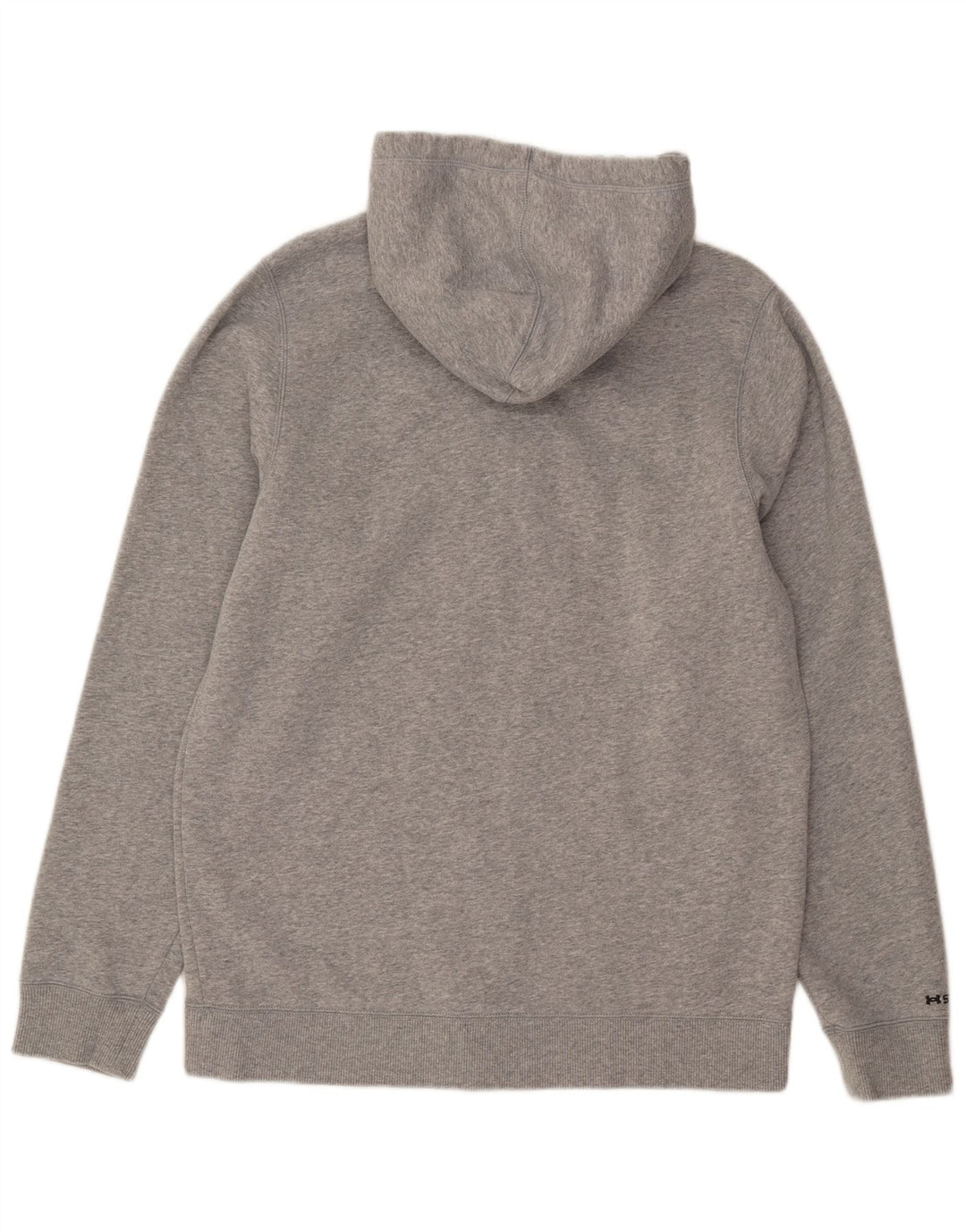 UNDER ARMOUR Mens Zip Hoodie Sweater Medium Grey Cotton