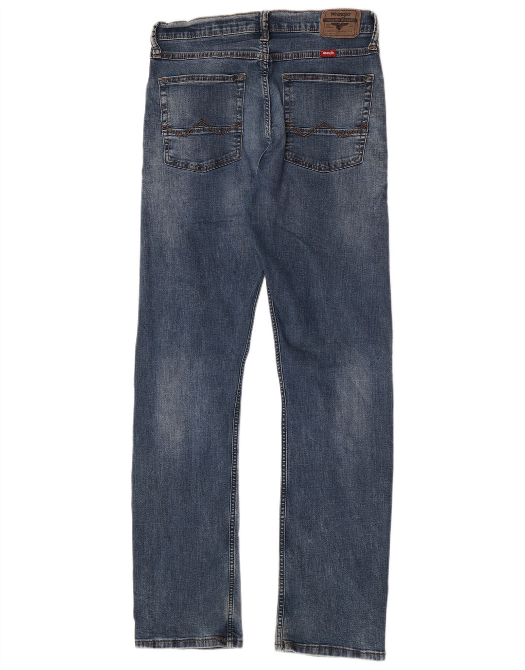 Jeans dritti da uomo Wrangler W30 L32 cotone blu
