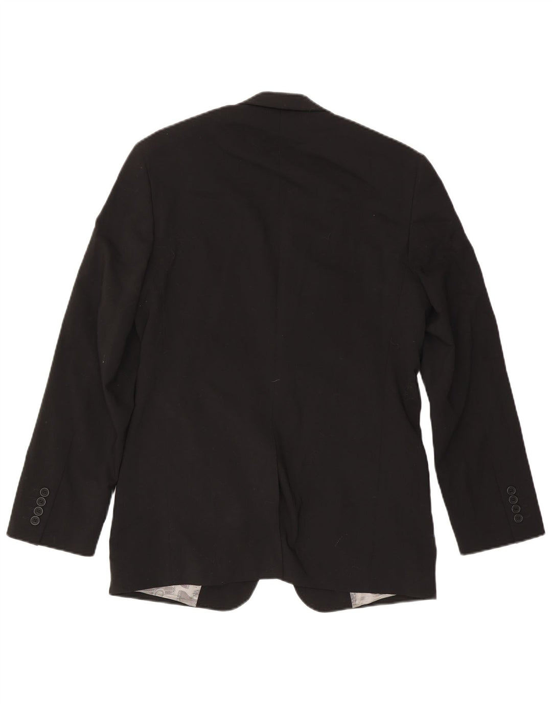 Giacca blazer da uomo a 2 bottoni Ted Baker UK 38 lana nera media