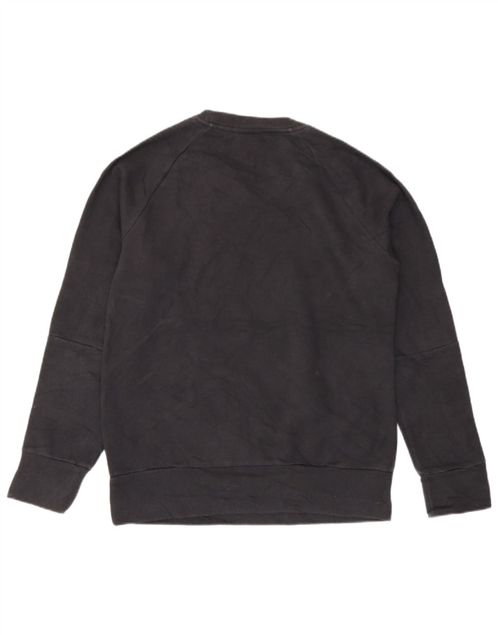 Felpa da donna Adidas Jumper UK 8/10 Small Black Cotton