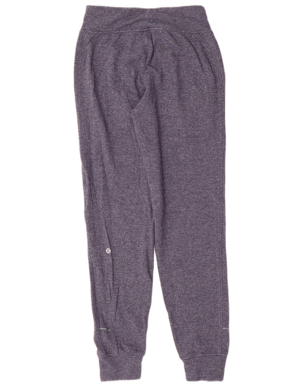 Lululemon Pantaloni da tuta da donna Joggers US 4 Small Blue Flecked Sports