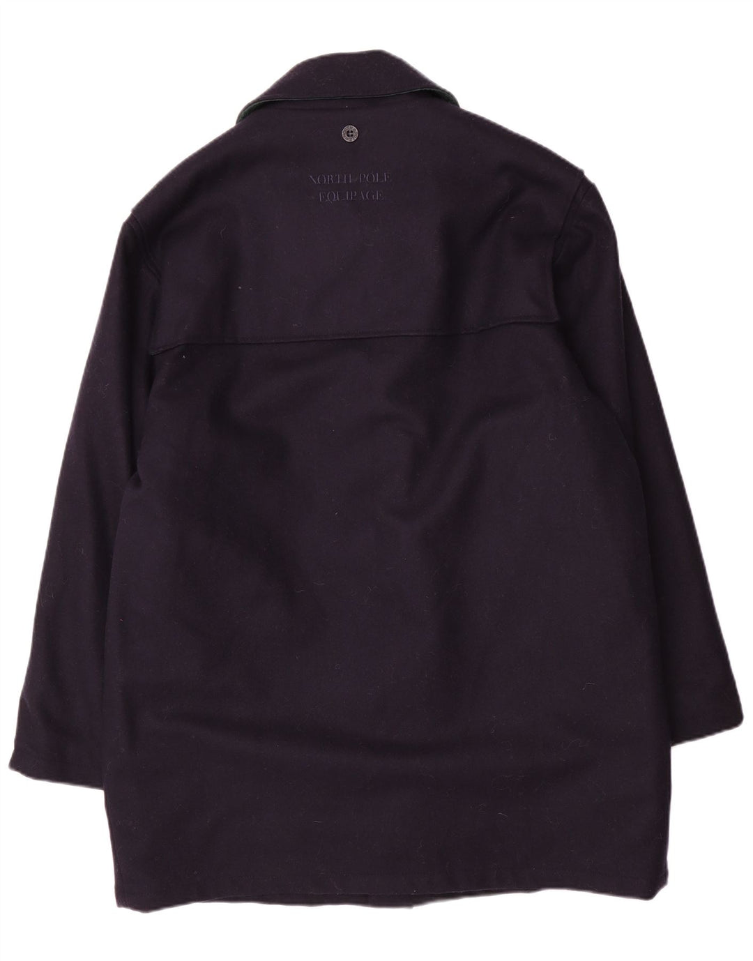 Montgomery da uomo NORTH POLE UK 40 Large in lana blu navy