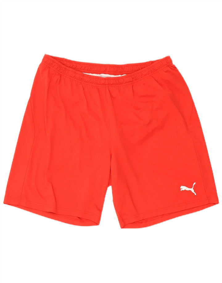 Pantaloncini sportivi da uomo Puma 2XL Rosso Poliestere