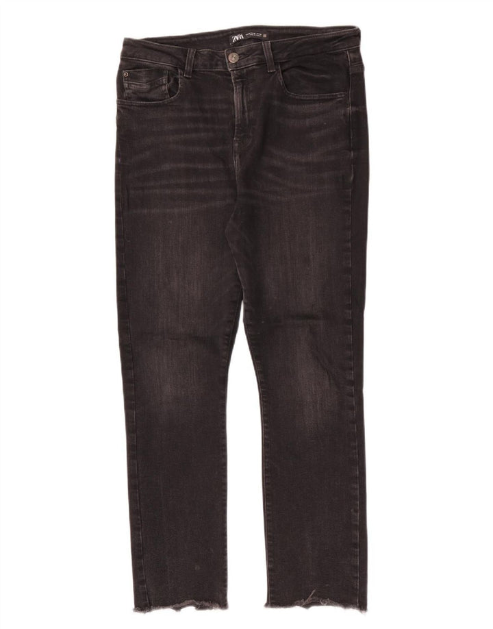 Jeans slim da donna Zara EU 40 medio W30 L27 neri