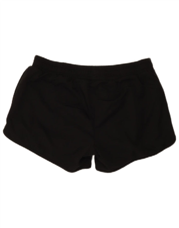 PUMA Womens Sport Shorts UK 14 Large  Black Polyester