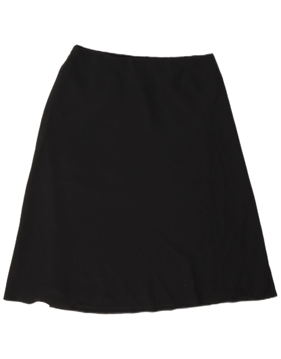Gonna a trapezio vintage da donna W34 grande nera