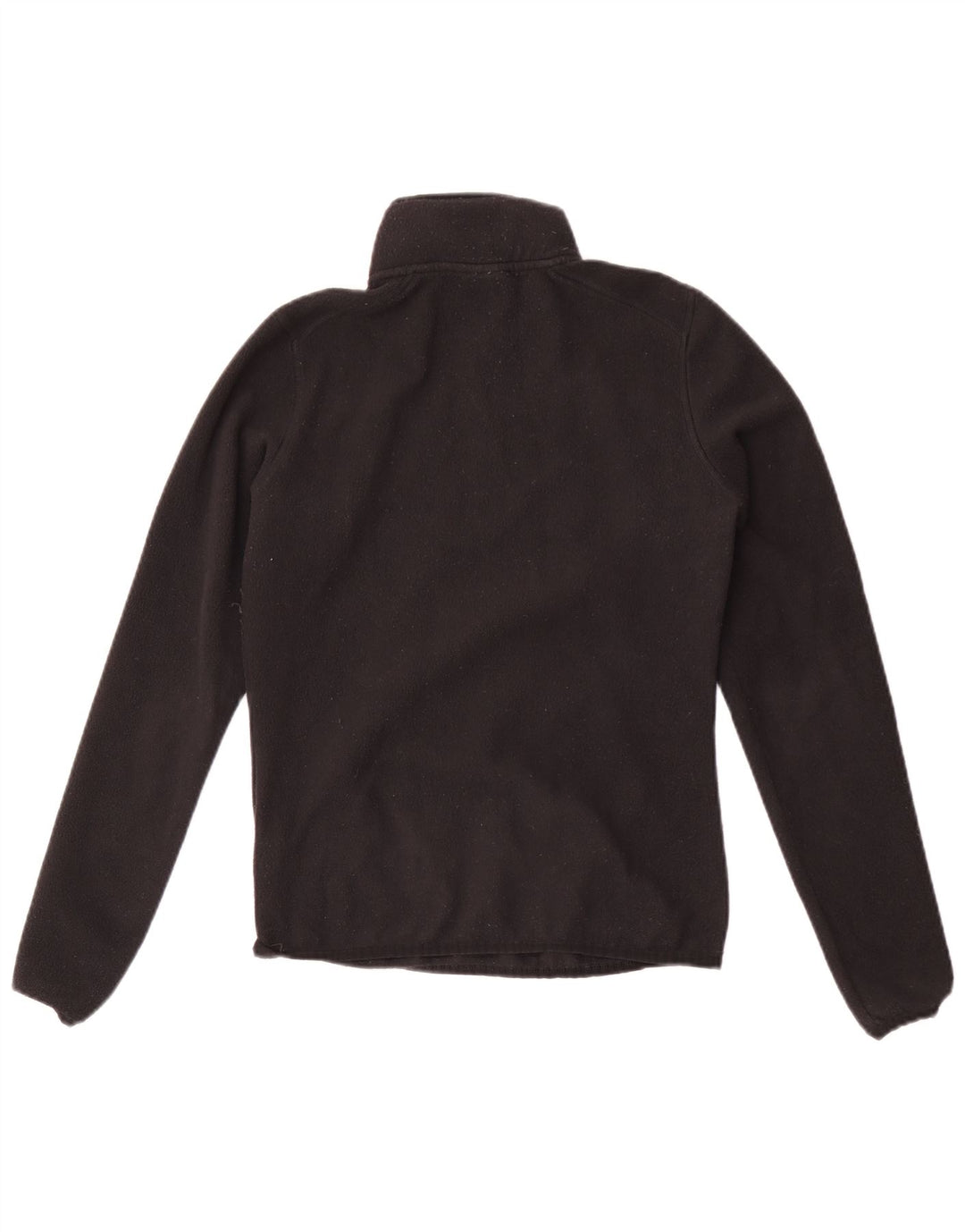 Maglione in pile da donna con collo e zip The North Face UK 10 piccolo poliestere nero