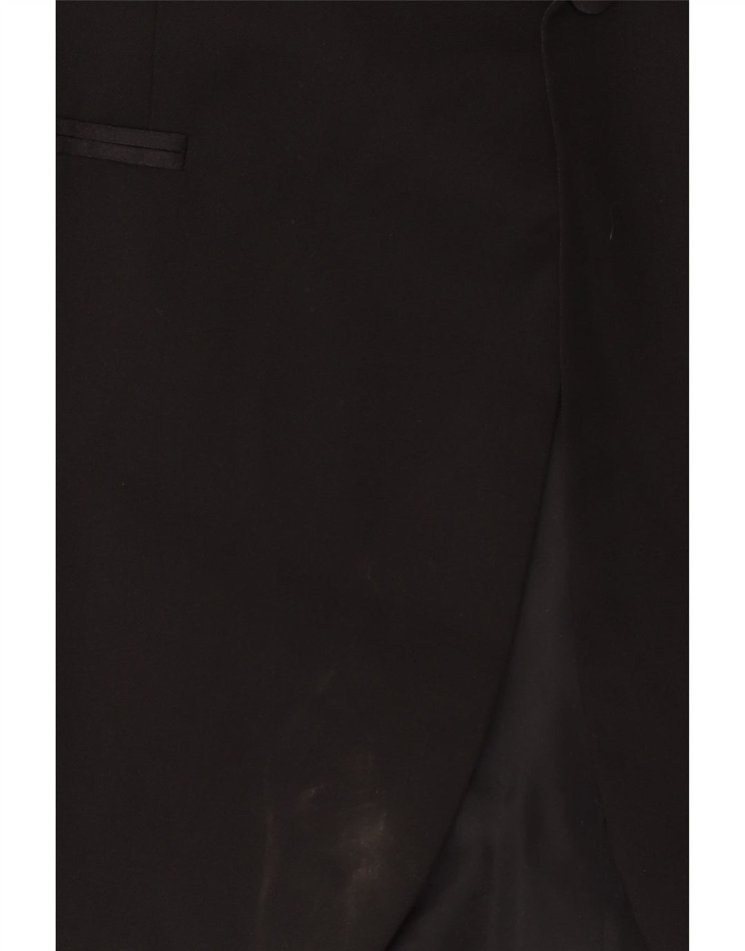 Giacca blazer da uomo a 1 bottone Hugo Boss UK 50 grande lana vergine nera