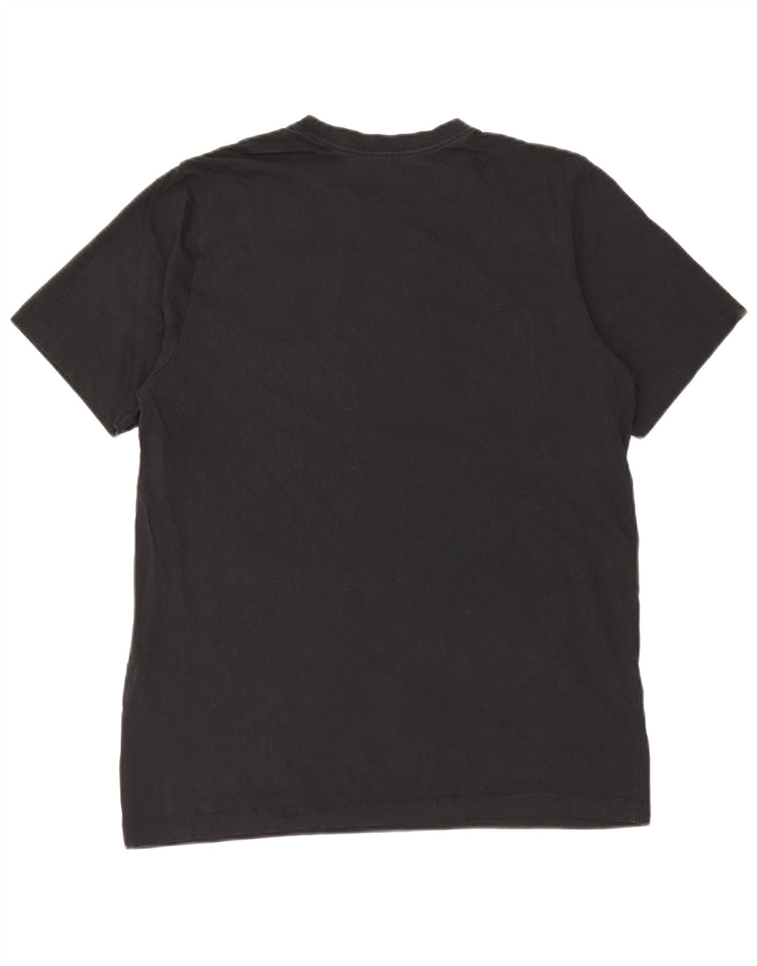 T-shirt grafica da uomo NIKE Top grande in cotone nero