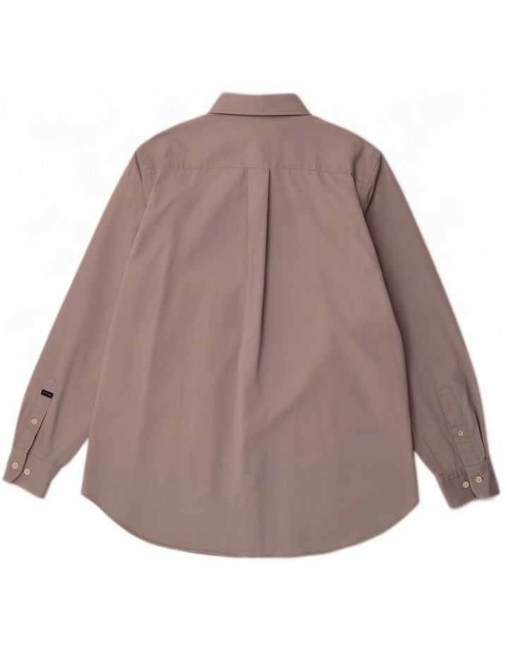 Camicia Uomo Gas Cotone Grigio Medio