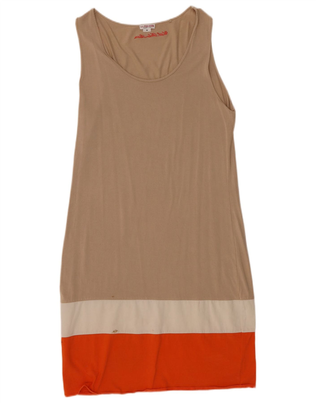 Polo Assn. Abito basic da donna UK 12 Colorblock beige medio
