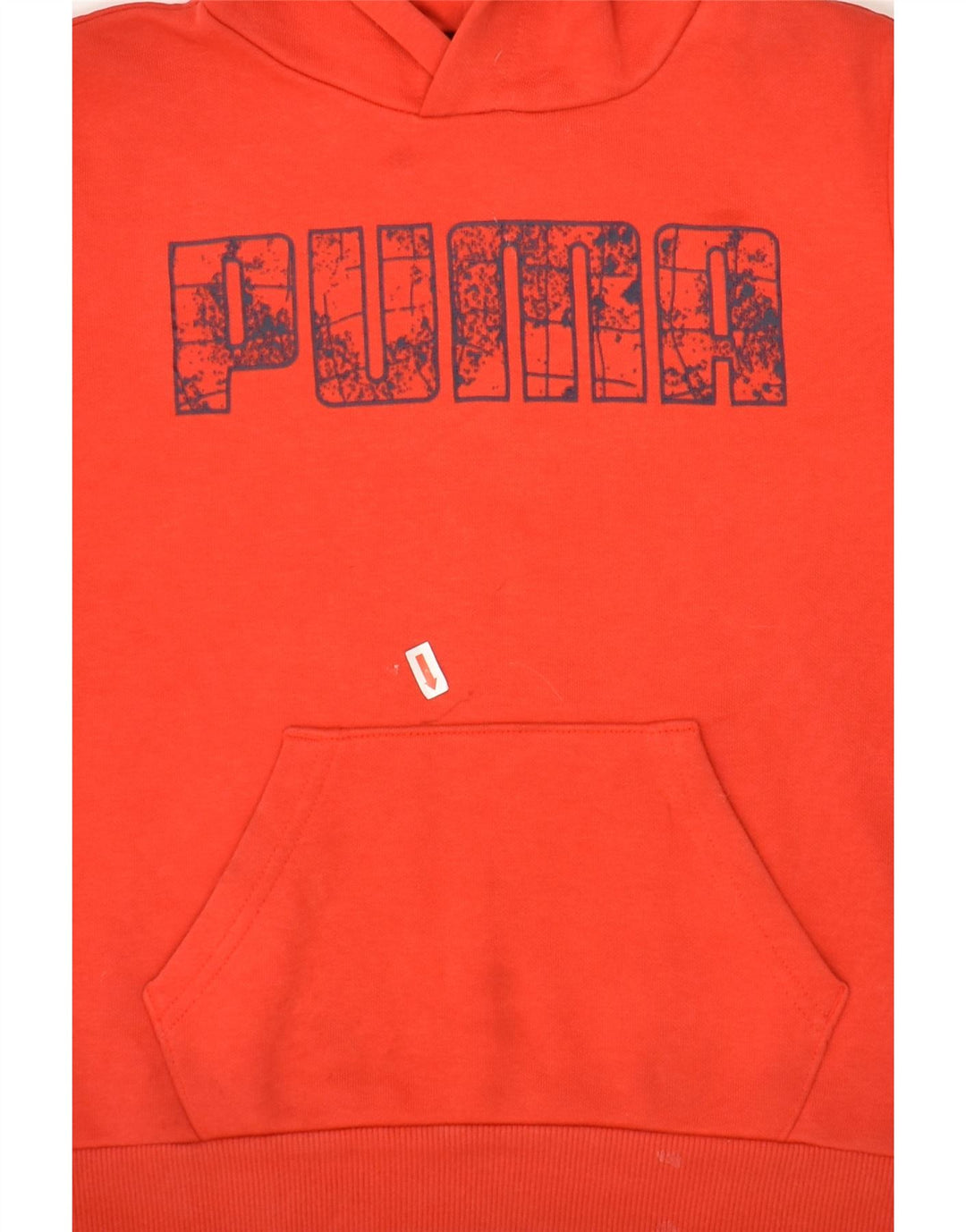 PUMA Boys Graphic Hoodie Jumper 9-10 Years Red Cotton | Vintage Puma | Thrift | Second-Hand Puma | Used Clothing | Messina Hembry 