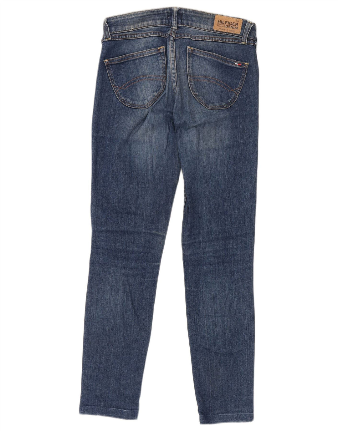 Jeans slim da donna Tommy Hilfiger W27 L30 cotone blu