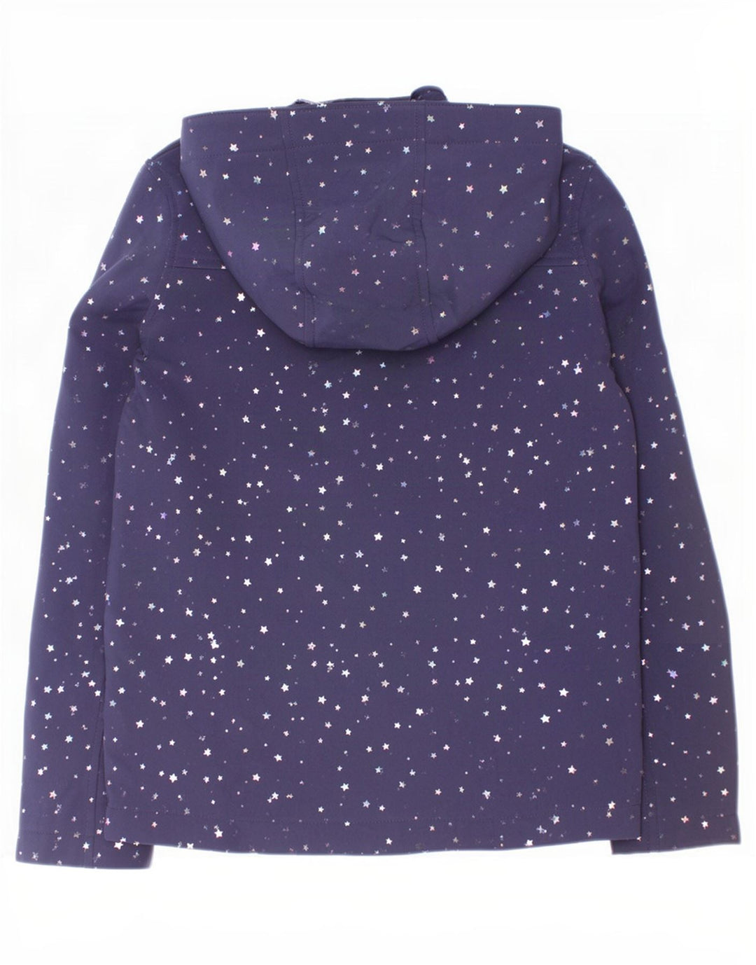 Giacca a vento per ragazze Mountain Warehouse 9-10 anni Blu navy maculato