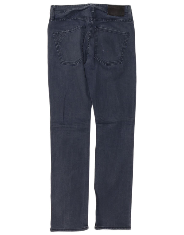 Jeans dritti vestibilità regolare Clark da uomo Jack & Jones W30 L32 cotone blu navy