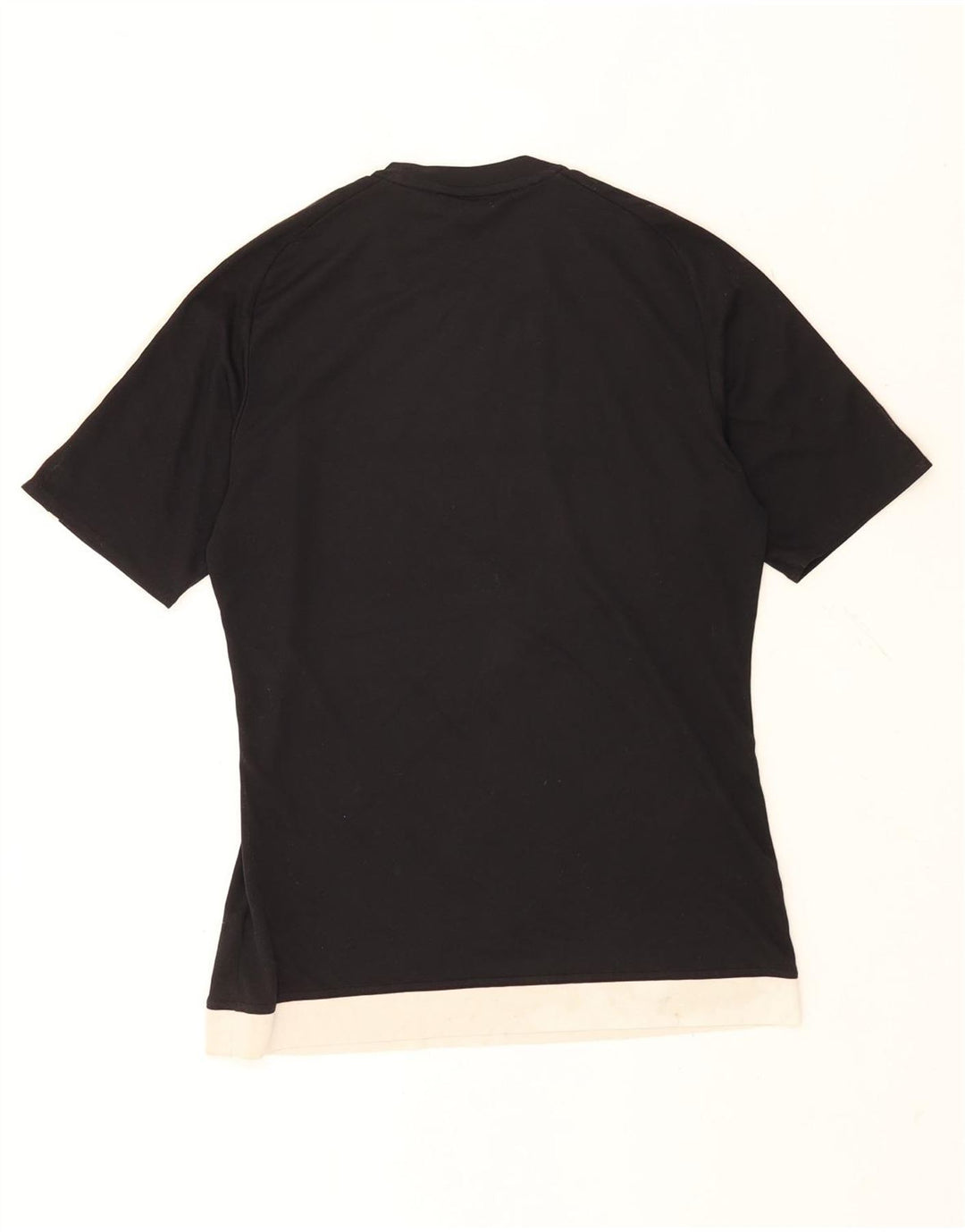 T-shirt ADIDAS da uomo Climalite Top Small in poliestere color block nero
