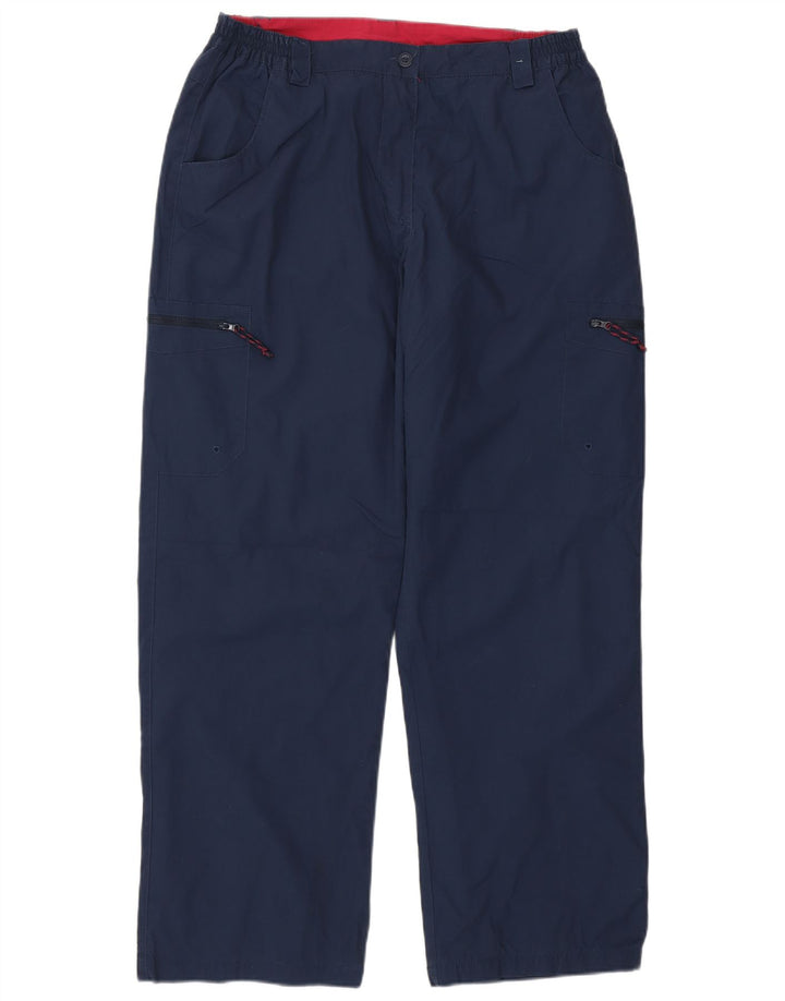 Pantaloni cargo da donna Mountain Warehouse UK 12 medi W30 L29 Blu navy