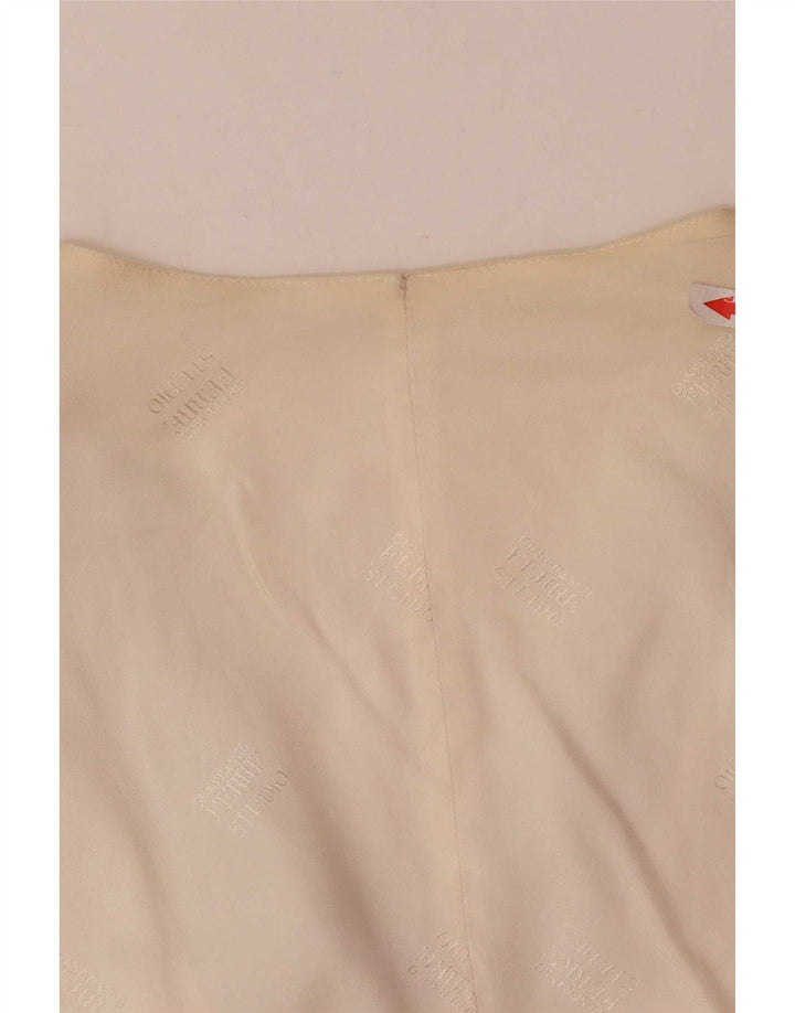 Gilet Vintage da Uomo IT 56 2XL Grigio Seta