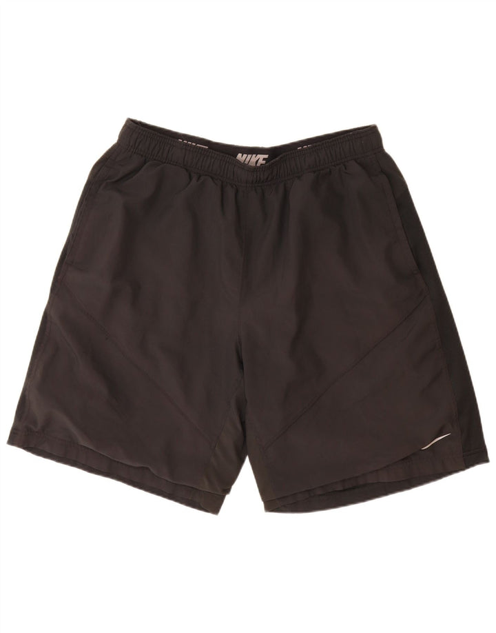 Pantaloncini sportivi Nike Dri Fit da uomo XL in poliestere nero