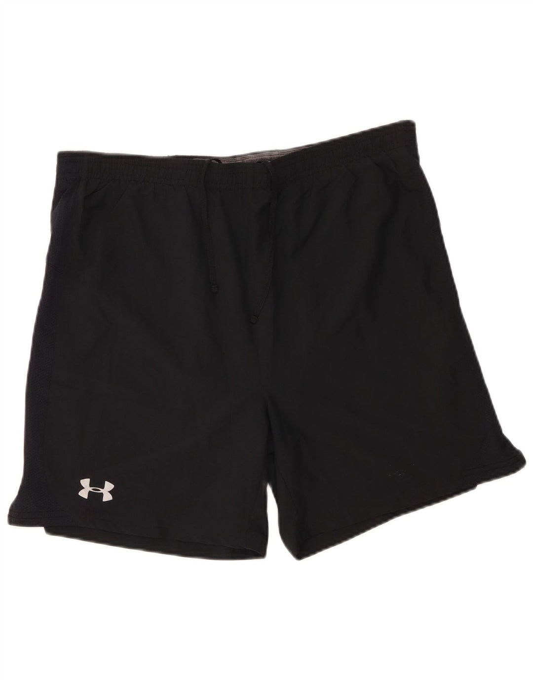 Pantaloncini sportivi Under Armour da uomo Heat Gear vestibilità regolare medio nero