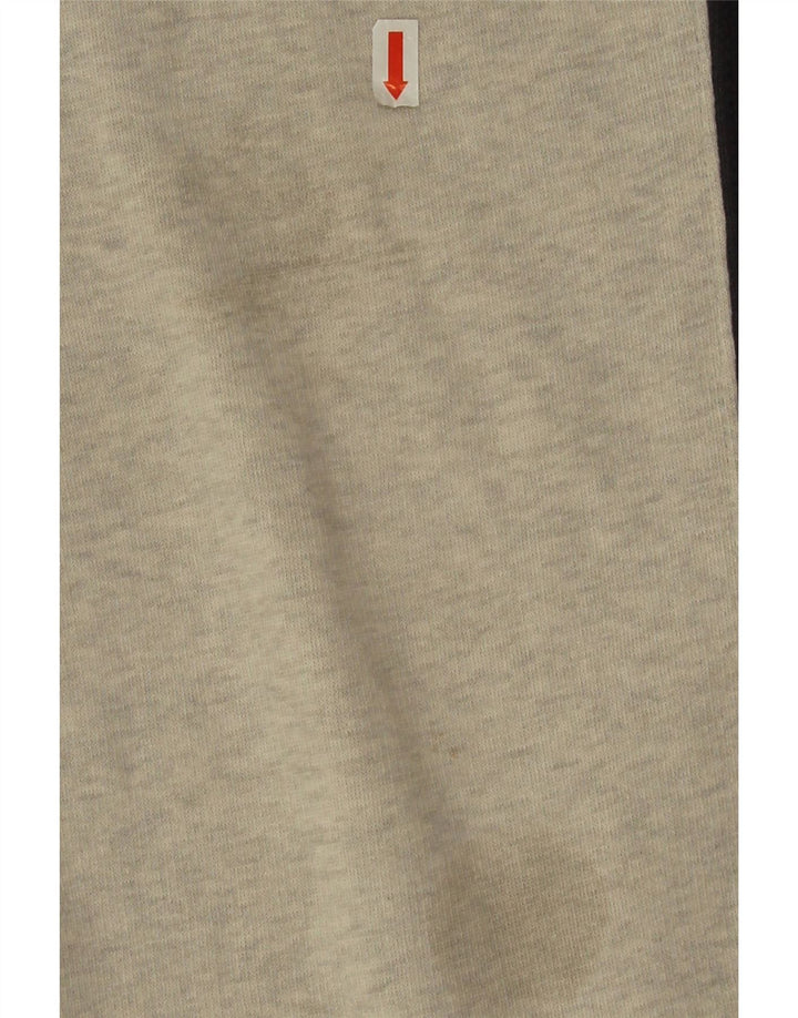 Pantaloni da tuta con grafica da uomo Superdry Large in cotone grigio