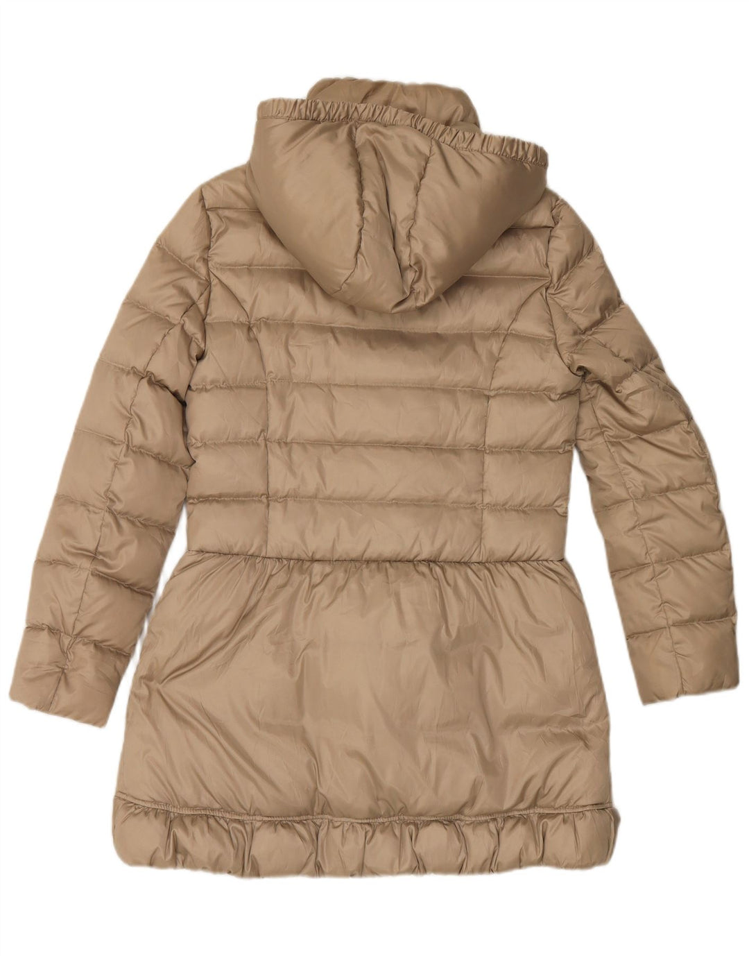 Cappotto imbottito doppiopetto con cappuccio da donna Sisley IT 42 Beige medio