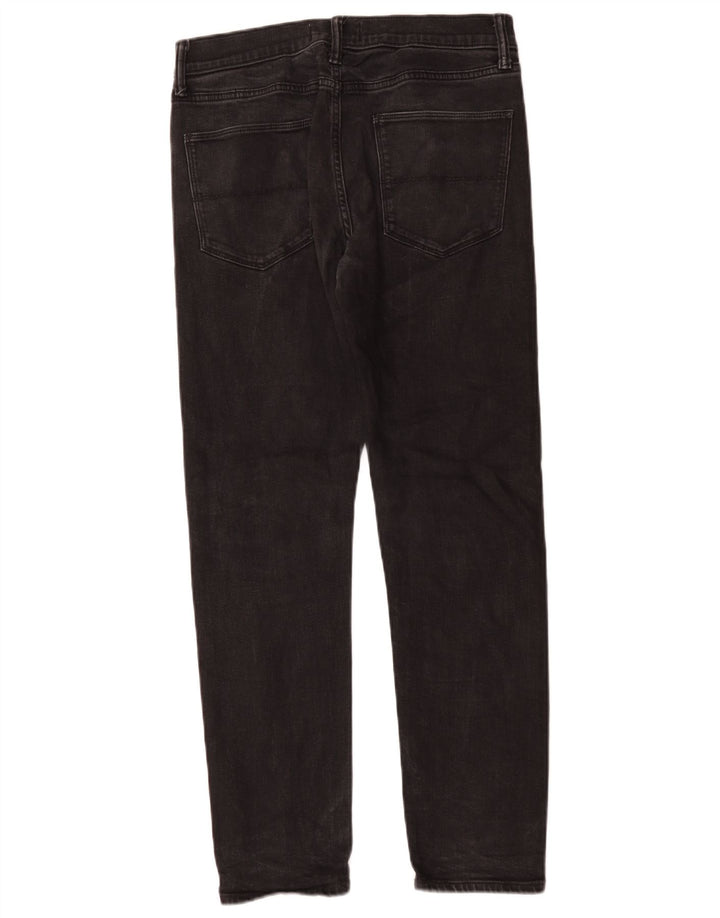 Jeans slim da uomo Marks & Spencer W30 L28 cotone nero